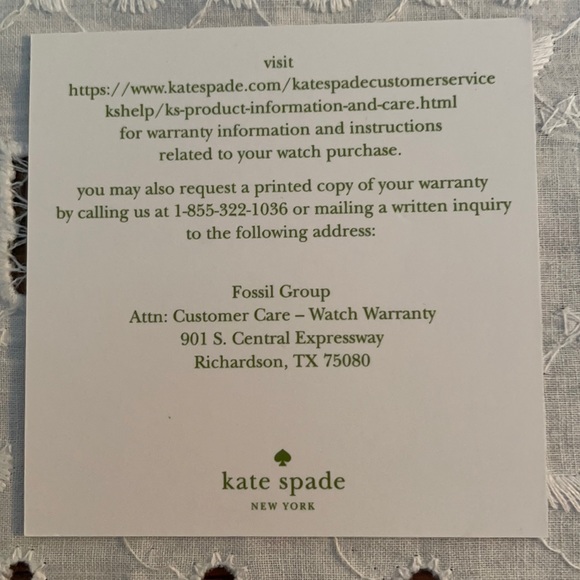 kate spade ♠️ Watch with Crystals. 💗 - Picture 9 of 11